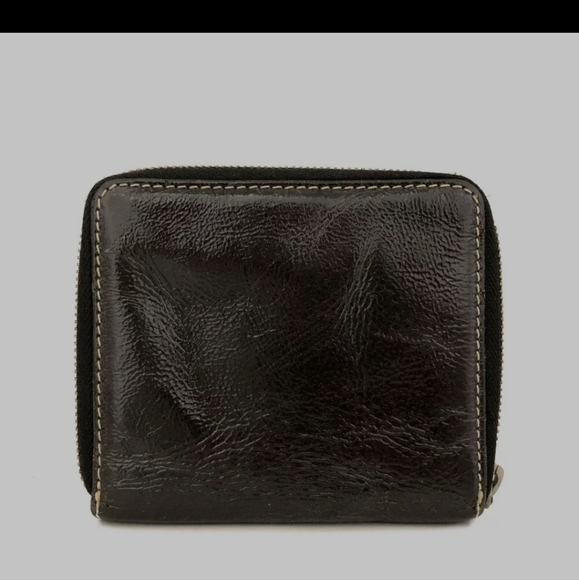 LOEWE Logo Patent Leather Bifold Wallet/7AE0149 - Picture 8 of 8